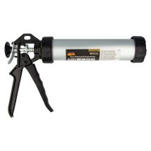 Masterproof Professional - Alu-kartuschenpresse Für Silikon, Acryl & Kleber Mit Kartusche 310 Ml