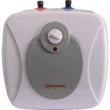 Redring 10l Electric Water Heater - Glass-lined Tank, Compact
