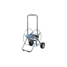 Carrello Avvolgitubo Alba Iron Man Serie II – Capacità 1/2 x 100 m, 5/8 x 80 m, 3/4 x 50 m – Acciaio ecocompatibile – Giardino e piscine