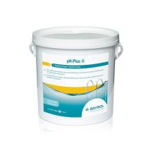 Bayrol – PH Plus 5 Kg – Regulador de pH para piscinas – Polvo alcalino