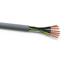 Xbk Pvc-steuerleitung Globalflex-jz, 3 X 1,5 Mm² - Grau - Rolle Je 50 M