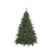 Christmaness - Albero Di Natale Abete Folto Verde In Pvc Con Struttura Ad Incastro E Base In Metallo Courmayeur Deluxe