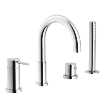 Nobili - Miscelatore Bordo Vasca Serie Live Webk110/9tcr Cromato - Ottone