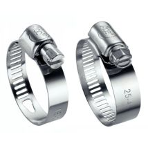 Ace - Morsetto - Banda Forata - Acciaio Inox A2 L13 Mm : 62-82 Mm - Confezione Da 10 Pz.