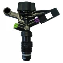 Gncgarden - Aspersor De Riego Circular 12 Aspersor De Impacto Agricola Bajo Caudal Fabricado En Plastico Y Acero Inoxidablesistema De Tension Del 