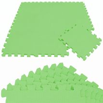 Littletom - 9 Teile Baby Kinder Puzzlematte Ab Null - 30x30 Puzzle Spielmatte Krabbelmatte