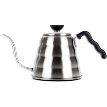 Hario Buono Tetera Negro Y Plata 1,2l Control De Flujo