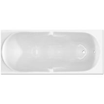 Bañera Rectangular Mod. Shiro Sin Paneles – Acrílico/ABS – Color Blanco