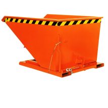 750L Tiefkipper – orange – öl- und wasserdicht – Kippmechanismus – 750L