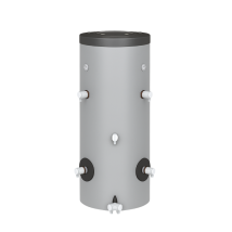 Sunny Habitat – Ballon échangeur émaillé 1000L – Isolation haute performance – Compatible chaudières à bois et systèmes solaires