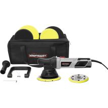 Dino Kraftpaket - 640302 Exzenterpoliermaschine 230 V 900 W 1600 - 4200 U/min 125 Mm