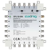 Mehrfachschalter Axing Commutateur Satellite Pro 8 Teilnehmer Kaskade