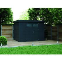Caseta Metalica Jardin Novo Habitat Nh8 Antracita