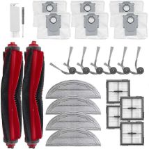 Kit D'Accessoires De Remplacement Pour Aspirateur Robot Roborock Q10 S5+ / Q10 S5 / Q10 X5 / Q10 X5+