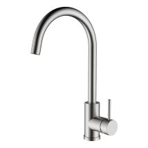 Coribi Einhebelmischer SALTO – Edelstahl 304 – Hochwertiger Küchenwasserhahn – Langlebig und funktional