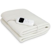 Coprimaterasso Termico Per Scaldare Il Tuo Sonno Lavabile Fino A 40° C Scaldasonno Con Autospegnimento Temperatura Regolabile A Tre Livelli Lavabile 