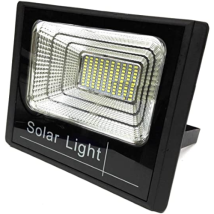 Dawei Faretto Faro A Led Con Pannello Solare 30w Crepuscolare Con Telecomando Cavo Da 5 Mt Staffe E Viti Per Montaggio