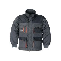 Terratrend 3644 Fb. 6310 Herrenjacke Größe 58 Dunkelgrau/schwarz/orange