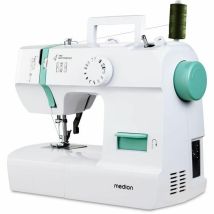 Nähmaschine - Medion - Sm 70 - 71w - 12 Stiche - 700 U/min – Led - Türkis