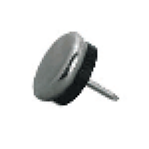 Almohadilla amortiguador 23 mm – Acero niquelado