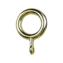 Anilla GRC 12 mm dorada – Accesorio de riel de plástico – Ø20 mm Ø5 mm – Peso 2 g