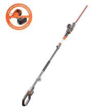 Cortasetos Telescópico Fuxtec 20v Sin Cable Ni Batería, 25cm De Corte. Ideal Para Setos Y Arbustos. Una Batería Para Todos Los 20v.