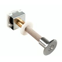 Druckknopf Pneumatik-WC-Spülkasten verchromt – Wandstärke 153-186 mm – für Aufputz-Spülkasten – Bestell-Nr. 392031
