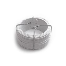 Weiß Ummantelter Draht Nr. 6 – 1,40 Mm X 50 M – 240 G