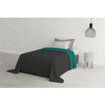 Trapuntino Estivo Linea Elegant Made In Italy Copriletto Stampato In Morbida Microfibra - Trapunta Primavera Estate Mezza Stagione - Singolo 170x270cm