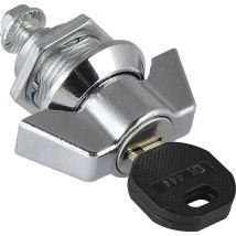 Emka - Knebel-vorreiber Gleichsperrend Sperre Ek 444, Zinkdruckguss Verchromt