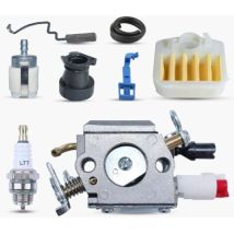 Vergaser-reparatursatz Für Husqvarna 340 345 346 Xp 350 351 353 Ersetzt Oem 503283208 Mit Luftfilter, Zündkerze, Kraftstoffleitung, Ansaugkrümmer Usw.
