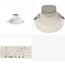 Lucibel - Dec005146 - Essential Downlight 12w 6000k Ø125mm 100° 1100lm 493cd