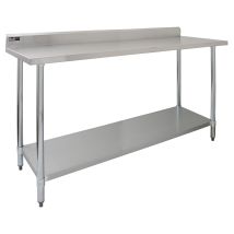 Gastro Catering Edelstahl Arbeitstisch Küchentisch Zubereitungstisch 183cm - Kukoo