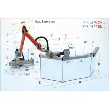 Écran De Protection Fraiseuse Gauche Tecnopiu Pfr 02/625/sx