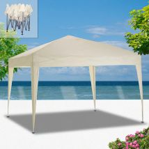 Zusammenklappbare Pergola Papillon 3x3 Meter