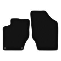 Tappetini per auto WLG-BASIC – DS 4 Crossback berlina 2015-2018 – Colore nero – Tappetini di base