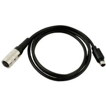 Anschlusskabel für Druckmessgeräte GMH 31xx und GDUSB 1000 – 1 m – geschirmt mit 6-poligen Mini-DIN-Stecker – IP 54