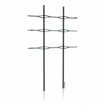 Trio Cottage 40 Rankgitter schwarz – 113 x 170 cm – Lechuza