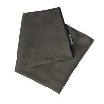 Coussin Palette En Simili Cuir D'Extérieur Patagonia Gris Housse Dossier 80x45x25 Sans Garnissage Patagonia Gris