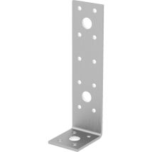Gh - Zuganker Flachstahlanker (holzverbinder) 155x50x40x3 Mm Stahl Feuerverzinkt