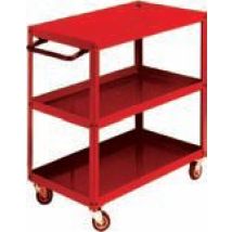 Mw Tools - Carrito Portautensilios De 3 Bandejas Y Ruedas Con Frenos Metalworks Gr05