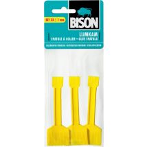 Klebespachtel Bison 3er Pack Handlich Vielseitig