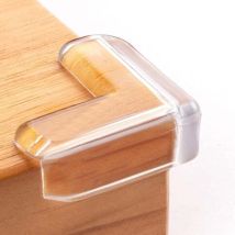 Pack Of 8 Corner Protectors, Transparent Furniture Corner Protectors And Safety Bumpers For Table Edges And Sharp Corners (l-shaped)