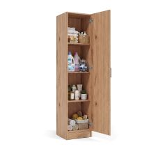 Armario De 1 Puerta 37x180 Cm Multi Useful Alpine Oak (ancho) X 180cm (alto)