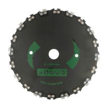 Cortador De Disco De Motosierra Cabezal De Corte De Césped, Cabezal De Corte De Césped De Acero De 9 Pulgadas Hoja De Desbrozadora