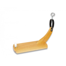 Schinkenständer - Soporte Für Gondel Lackierte Schinken 25 Mm Albainox, Holzsockel, Größe 40 X 35 X 17 Cms, Gewicht 2 Kgs, 20074