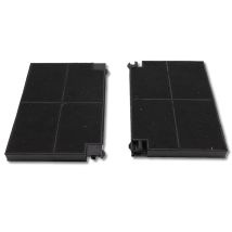 Fixbyme - Ersatzteil - 2er Set Kohlefilter Roblin 5403002 23cm X 15cm - - Indesit, Roblin, Zanussi, De Dietrich, Ariston Hotpoint, Progress, Aeg, 