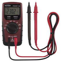 Tb Pocket 100 Multimetro Portatile Digitale Cat Iii 600 V Display (counts): 4000 - Testboy
