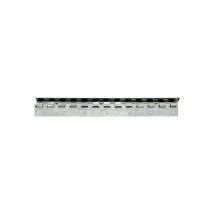 Schienenhaken PVC-Band – Chrom – 98,5 cm – Edelstahl – 1 m – E-B