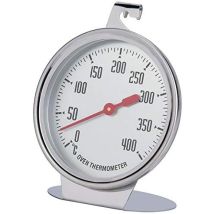 Ofenthermometer Mit Temperaturanzeige, Sofortablesung, Edelstahlsonde, Drehknopf, Große Skala, Küchenbackzubehör